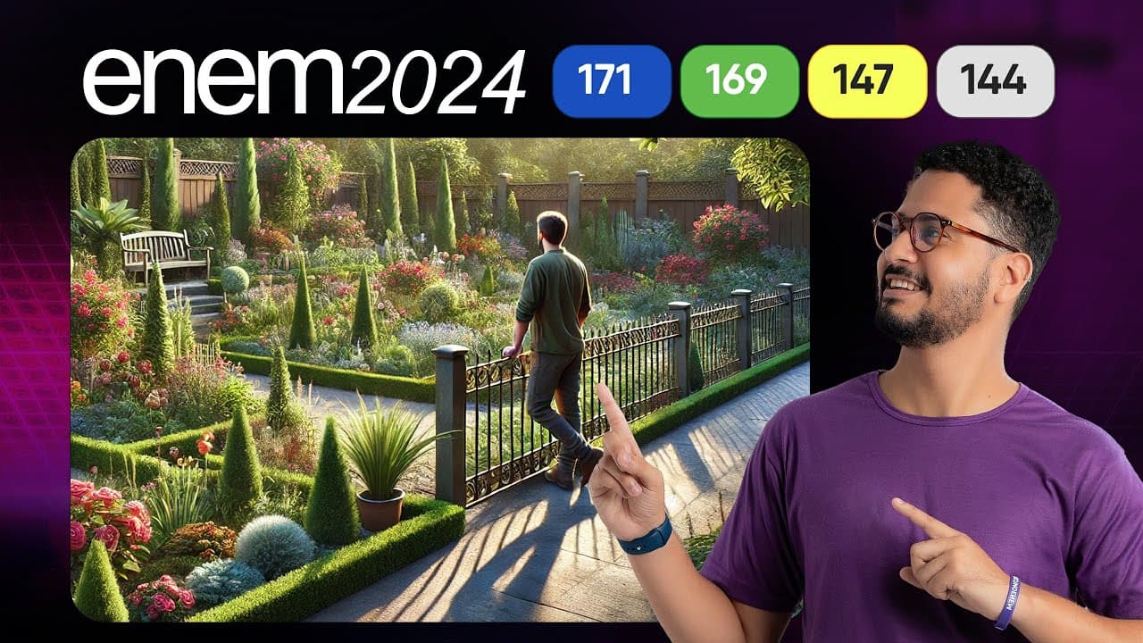 Thumbnail: Questão 171 - Caderno Azul |  | MATEMÁTICA ENEM 2024