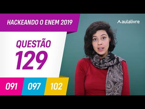 Thumbnail da aula: Enem 2019 | Biologia: Relações Ecológicas | Questão 129 (cinza)