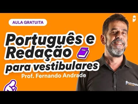 Thumbnail da aula: Resolução de propostas de redação para ENEM e Vestibulares - Prof. Fernando Andrade