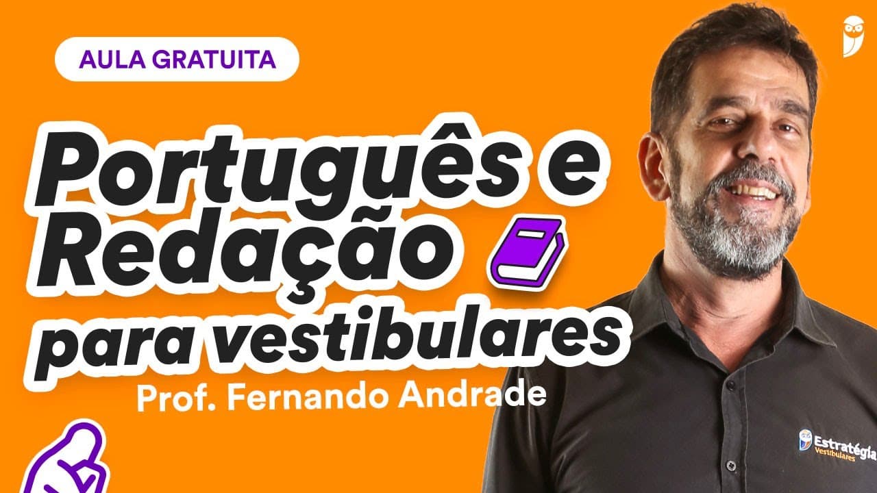Thumbnail: Resolução de propostas de redação para ENEM e Vestibulares - Prof. Fernando Andrade