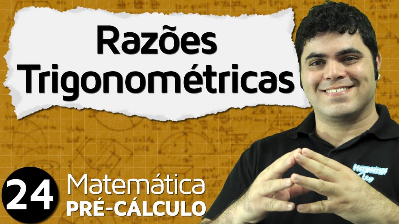 Thumbnail: Pré-Cálculo 24 - TRIGONOMETRIA: O QUE É SENO, COSSENO, TANGENTE, SECANTE, COSSECANTE E COTANGENTE?