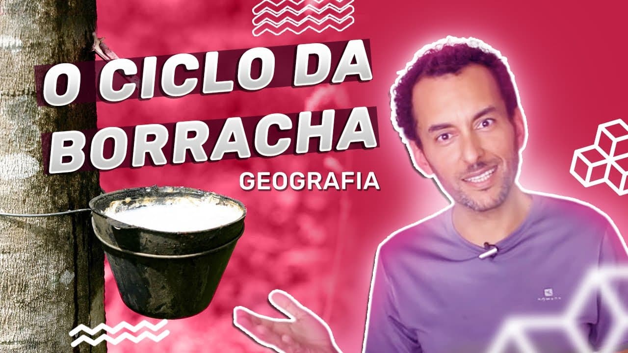Thumbnail: Como a Borracha influência o NORTE do BRASIL | Jeangrafia