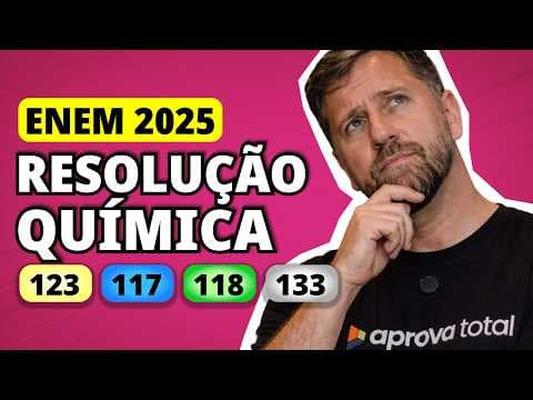 Thumbnail da aula: ENEM 2025 QUÍMICA – Questão 123 | Para a produção de titânio metálico ou dióxido de titânio puros