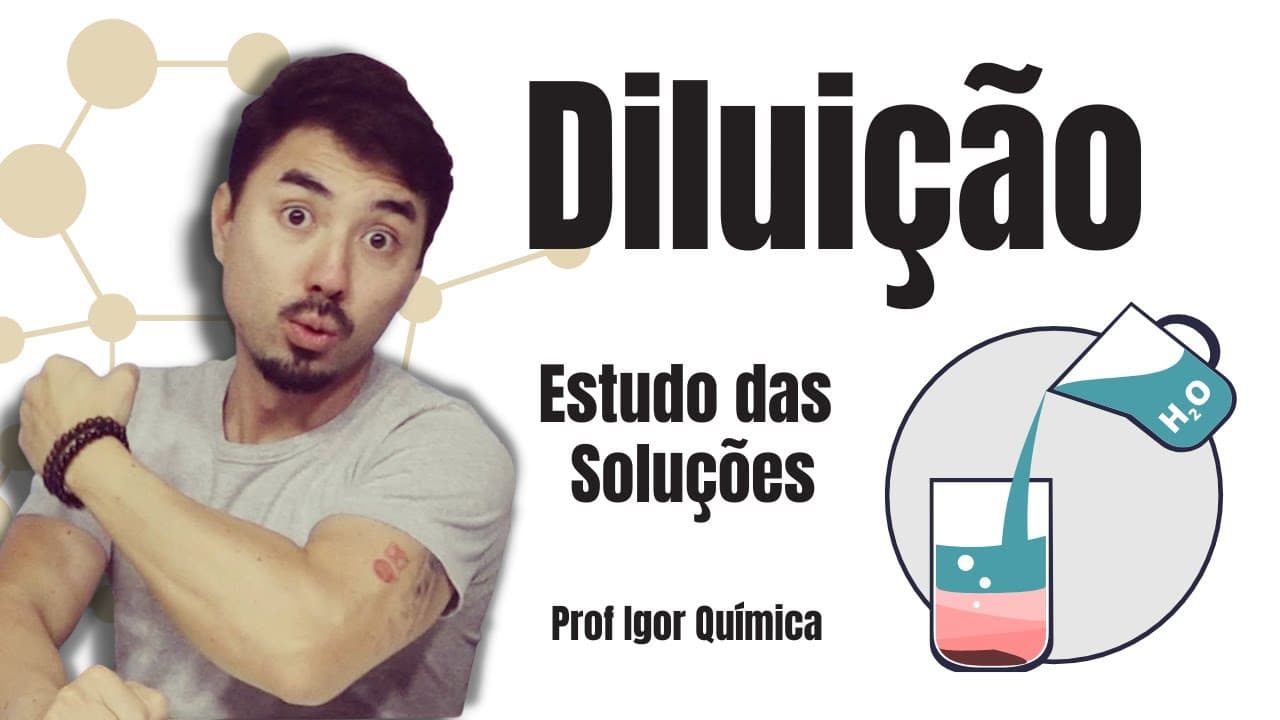 Thumbnail: Diluição de Soluções | Fórmula C1V1=C2V2 Explicada com Exemplos