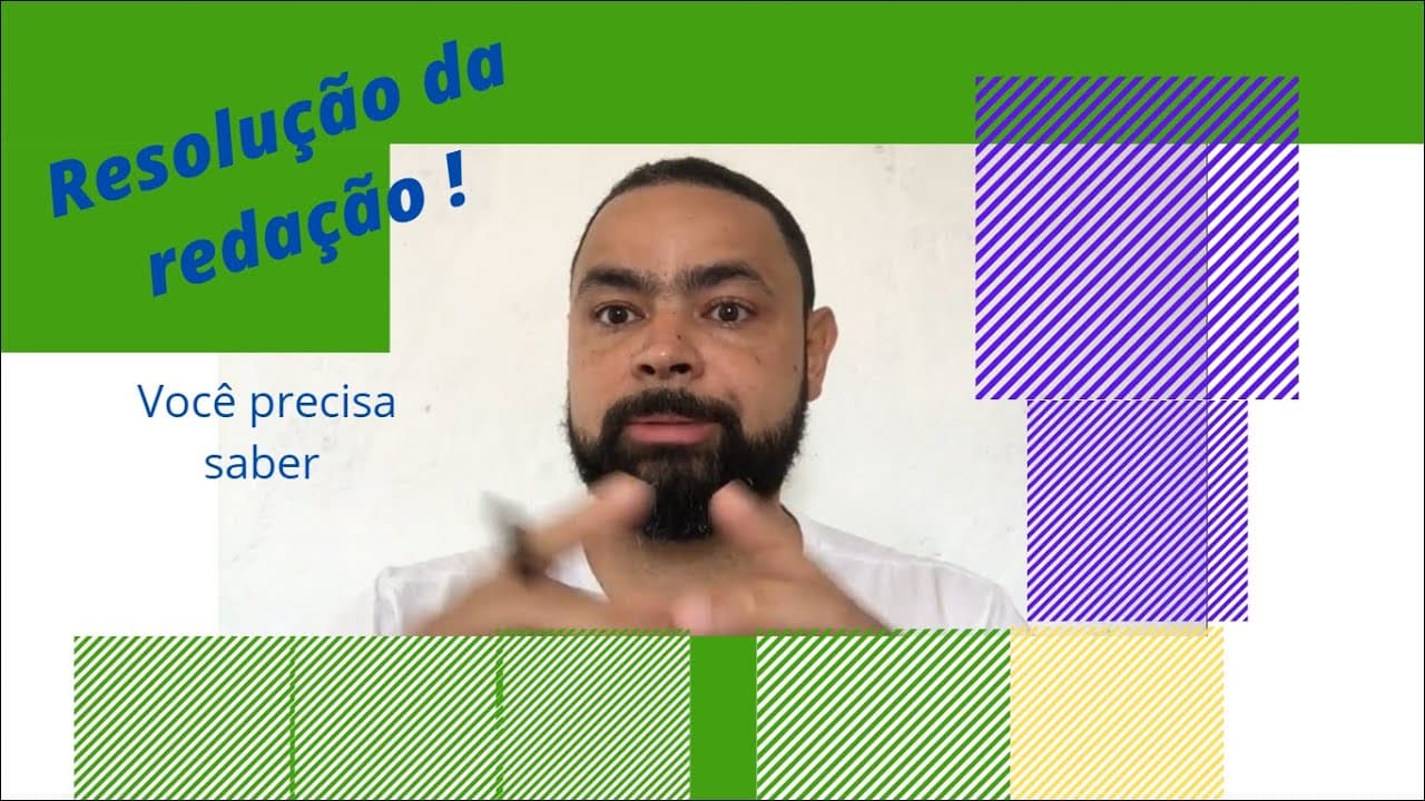 Thumbnail: Resolução na redação do ENEM
