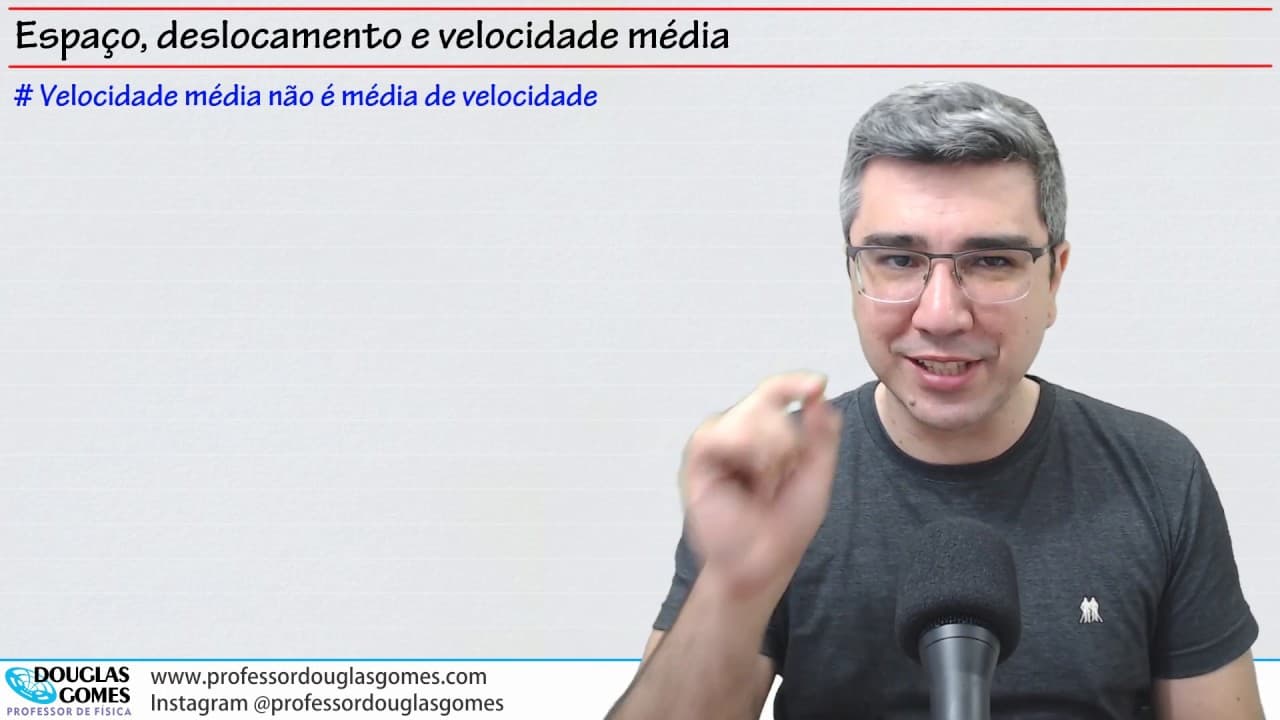 Thumbnail: Velocidade média não é media de velocidades | Física fundamental