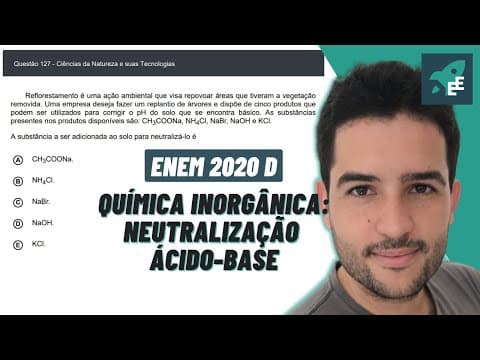Thumbnail da aula: Reflorestamento é uma ação ambiental que visa repovoar - QUÍMICA EXATAS ENEM 2020 DIGITAL