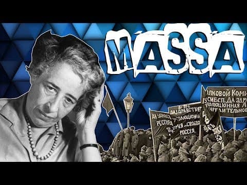 Thumbnail da aula: HANNAH ARENDT: O TOTALITARISMO E A MASSA