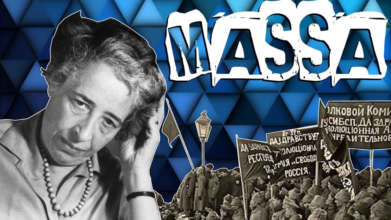 Thumbnail: HANNAH ARENDT: O TOTALITARISMO E A MASSA