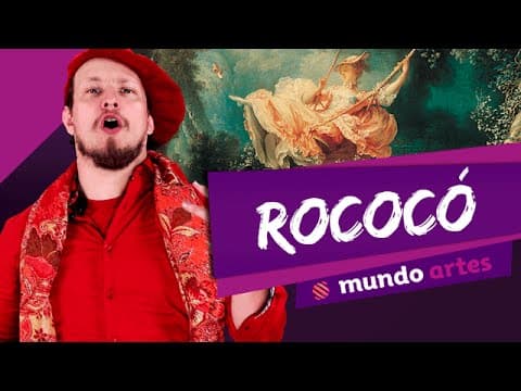 Thumbnail da aula: 🐓 Arte clássica (4/6): Rococó - Mundo Artes - ENEM