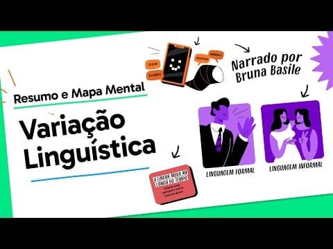 Thumbnail da aula: Variação Linguística | Português | QUER QUE DESENHE?