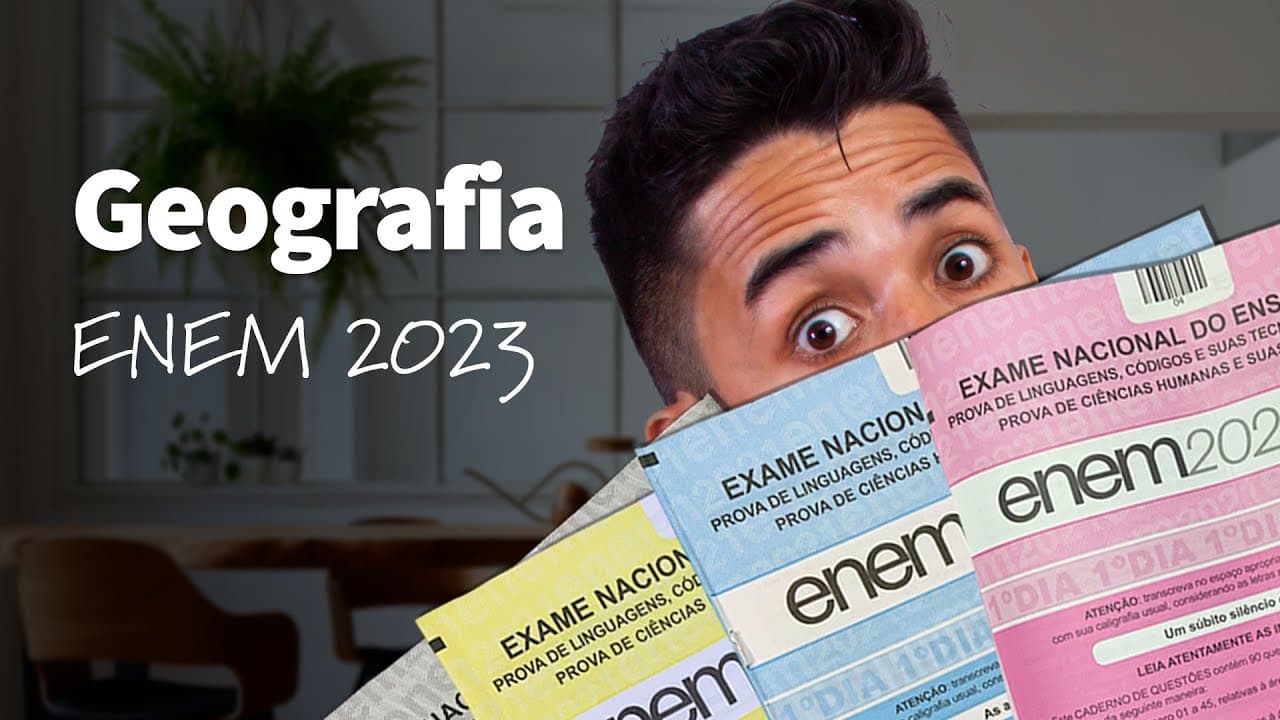 Thumbnail: O que estudar em Geografia para o Enem 2023? | ProEnem