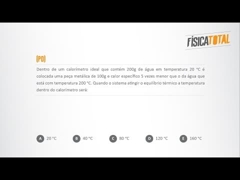 Thumbnail da aula: Calorimetria | Dica Sensacional | Questão 02