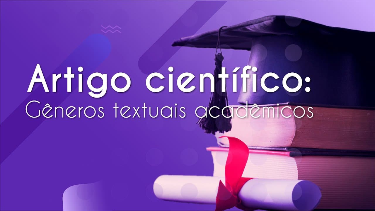 Thumbnail: Gêneros textuais acadêmicos | Artigo científico - Brasil Escola