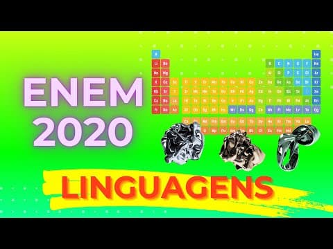 Thumbnail da aula: ENEM 2020 - Cério, gadolínio, lutécio, promécio e érbio