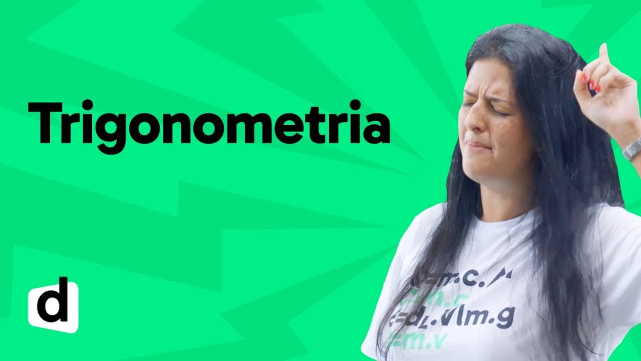 Thumbnail: REVISÃO ENEM | MATEMÁTICA: TRIGONOMETRIA NO TRIÂNGULO RETÂNGULO | ESQUENTA ENEM | DESCOMPLICA