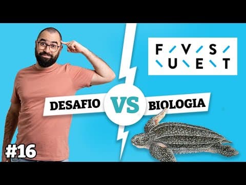 Thumbnail da aula: As tartarugas escolhem o sexo dos bebês? FUVEST | Desafio Biologia - Prof. Guilherme