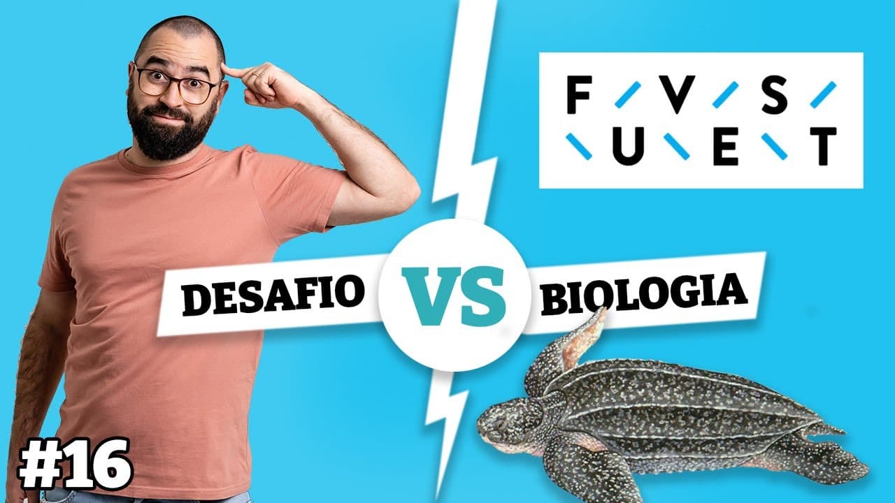 Thumbnail: As tartarugas escolhem o sexo dos bebês? FUVEST | Desafio Biologia - Prof. Guilherme