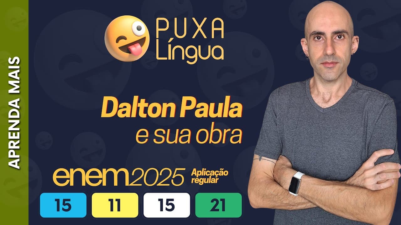 Thumbnail: Dalton Paula e sua obra ▷ Aprenda mais! | Enem 2025 | Apl. Regular
