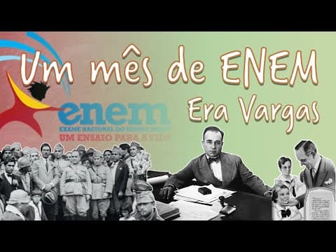 Thumbnail da aula: ENEM - Resolução de questões em História - ERA VARGAS