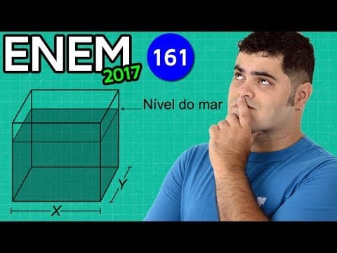 Thumbnail da aula: 🔥 ENEM 2017 Matemática #26 👉 Perímetro e Área Máxima de um Quadrilátero