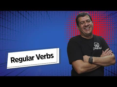 Thumbnail da aula: Regular Verbs | Verbos Regulares em Inglês - Brasil Escola