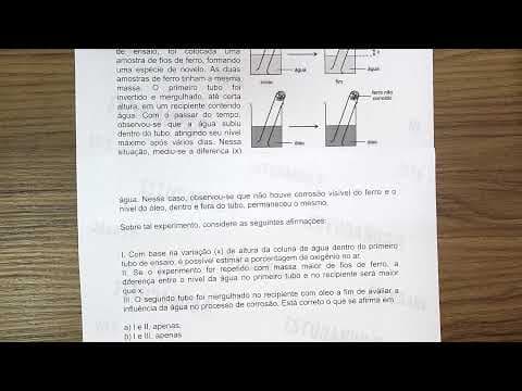 Thumbnail da aula: RESOLVENDO QUESTÕES DE QUÍMICA | FUVEST 2012 |  AO VIVO  |