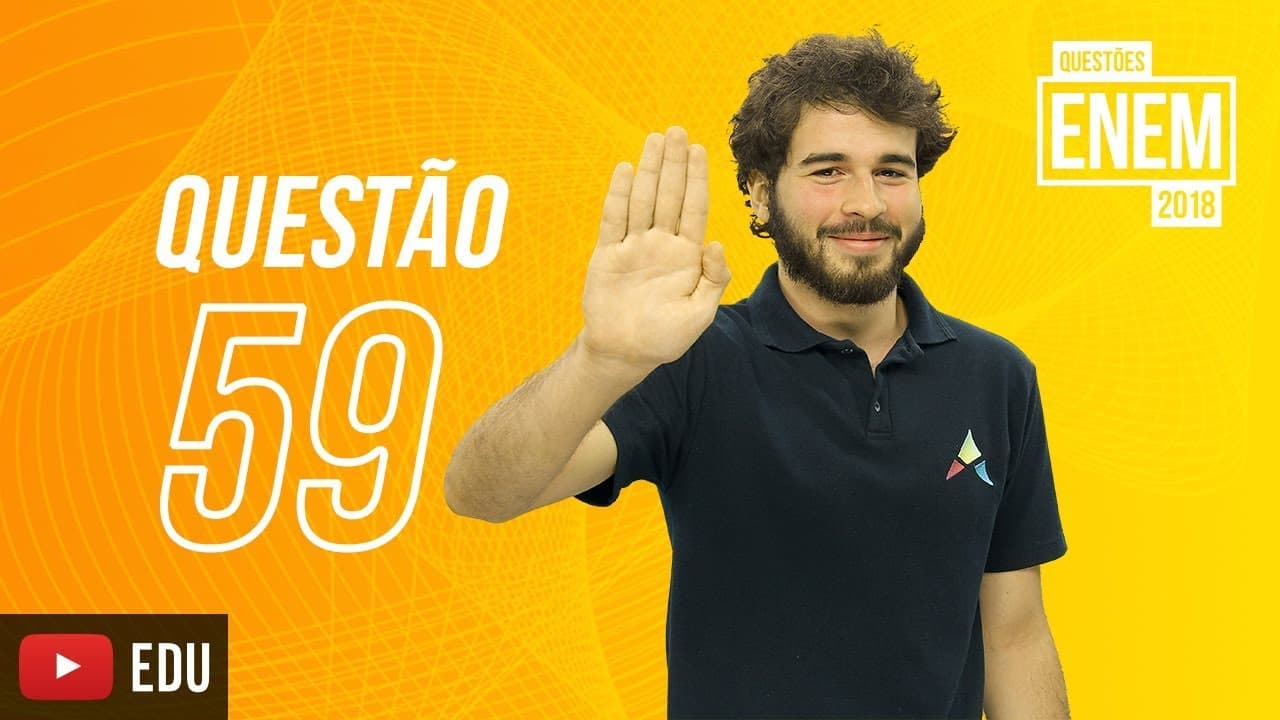 Thumbnail: ENEM 2018 | Organização social | questão 59 (caderno amarelo)