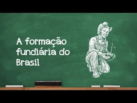 Thumbnail da aula: Videoaulas Poliedro | Enem | A formação fundiária do Brasil