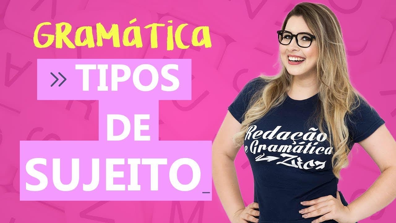 Thumbnail: SUJEITO - Sintaxe - PROFA. PAMBA