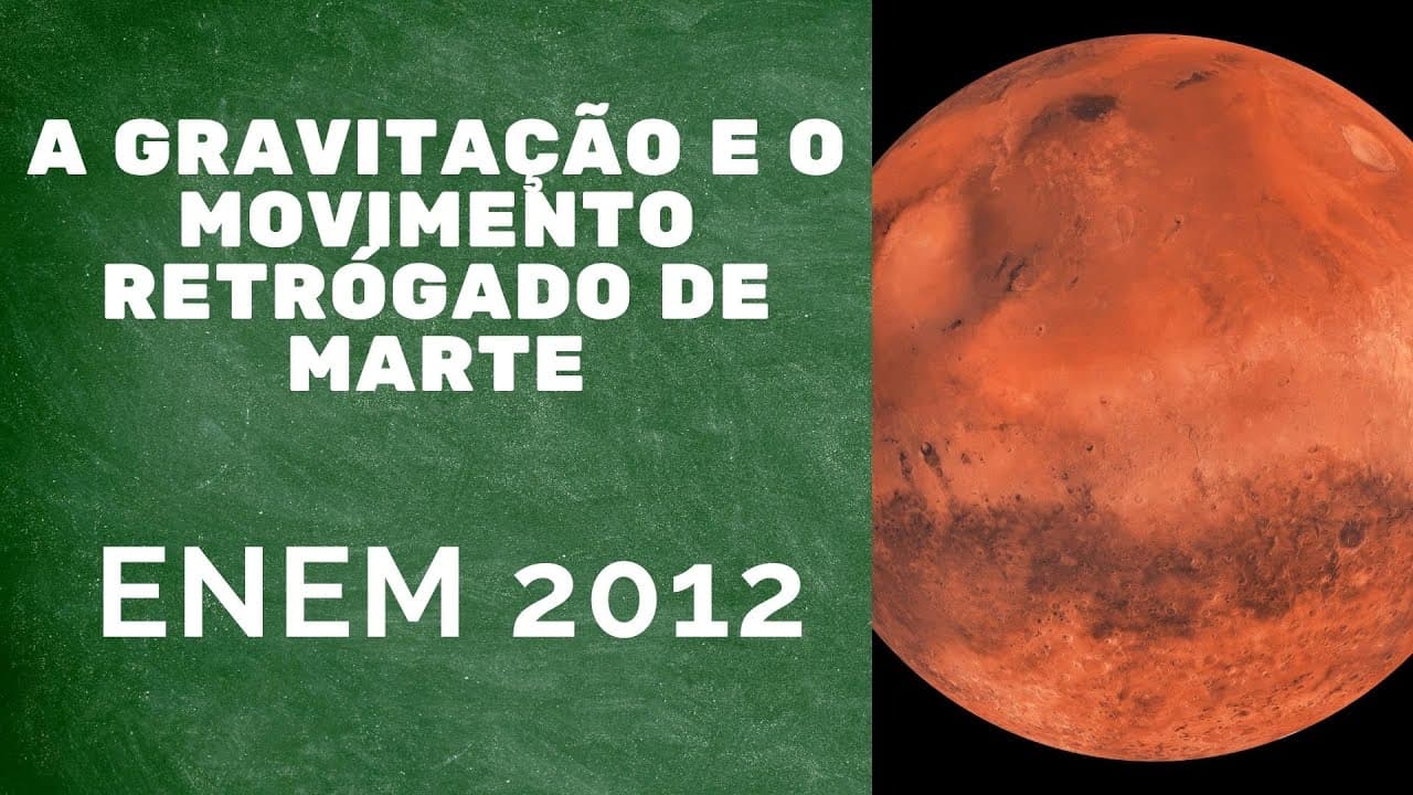 Thumbnail: Física ENEM 2012 - A gravitação e o movimento retrógrado de Marte