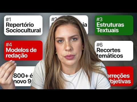 Thumbnail da aula: O FIM DA REDAÇÃO COMO VOCÊ CONHECE | 9 tendências para o Enem 2026