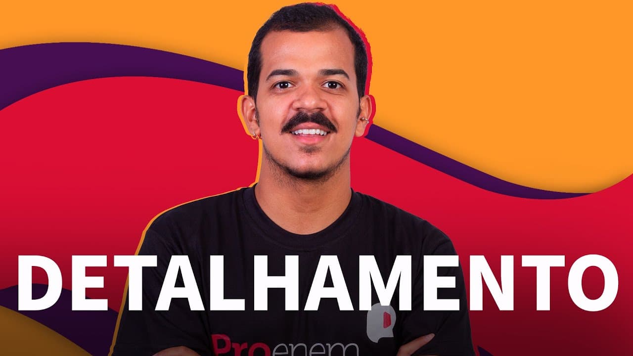 Thumbnail: DETALHAMENTO NA REDAÇÃO | Dica Nota 1000 | Prof. David Gonçalves