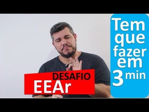 Thumbnail da aula: 😎DESAFIO EEAr 7 - Tem que fazer em 3 minutos! Potências de i