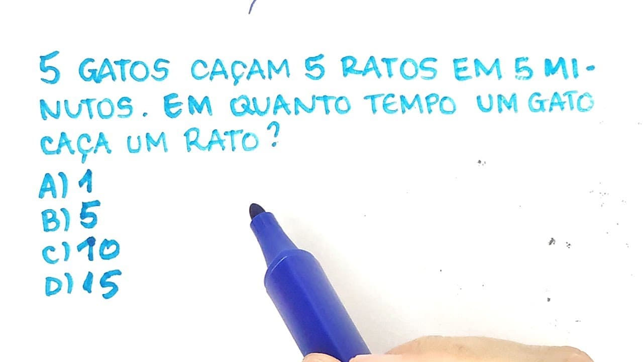 Thumbnail: 🔥 HELP MATEMÁTICA BÁSICA | O problema dos gatos e ratos