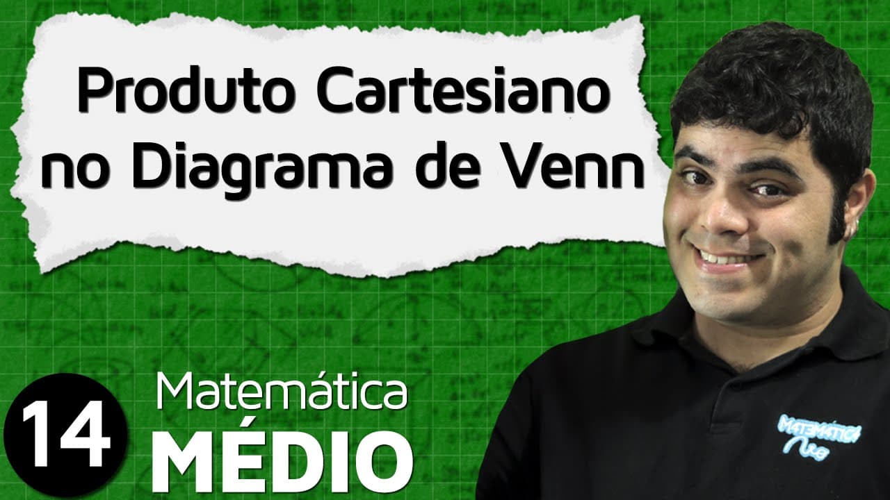 Thumbnail: Introdução às Funções: Produto Cartesiano no Diagrama de Venn | MEM #14