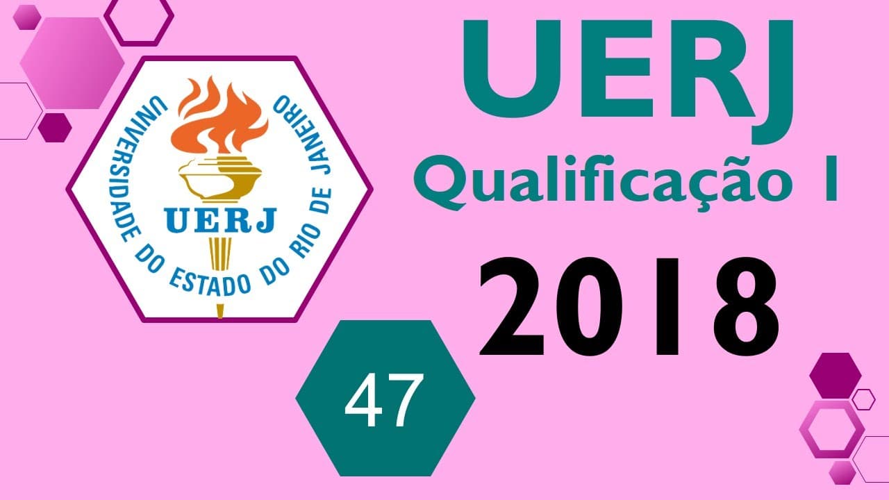 Thumbnail: UERJ 2018 / 1° EQ Questão 47  "A hemoglobina é uma proteína de elevada massa molar, responsável...."