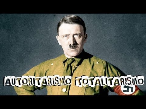 Thumbnail da aula: As diferenças entre Autoritarismo e Totalitarismo.