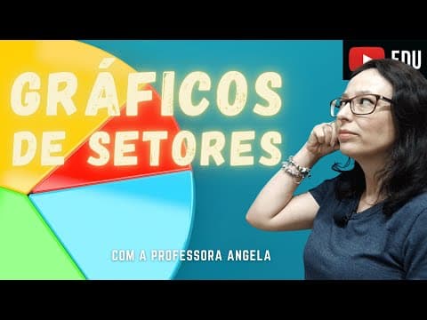 Thumbnail da aula: GRÁFICO DE SETORES ou GRÁFICO DE PIZZA - @professoraangelamatematica