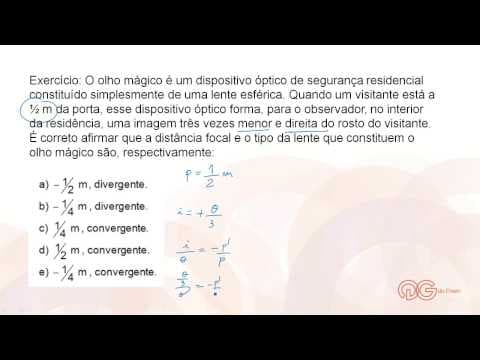 Thumbnail da aula: Física: Lentes - ENEM