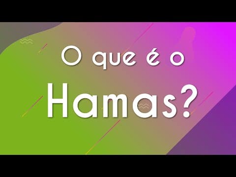Thumbnail da aula: O que é o Hamas? - Brasil Escola