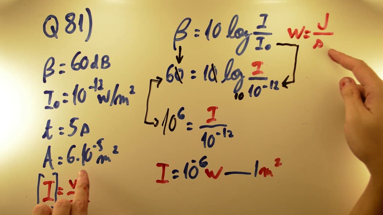 Thumbnail: Intensidade SONORA UNESP 2018 - Física 81 - Ondulatória e Decibéis - 1ª fase - Aulas A+ Resolve