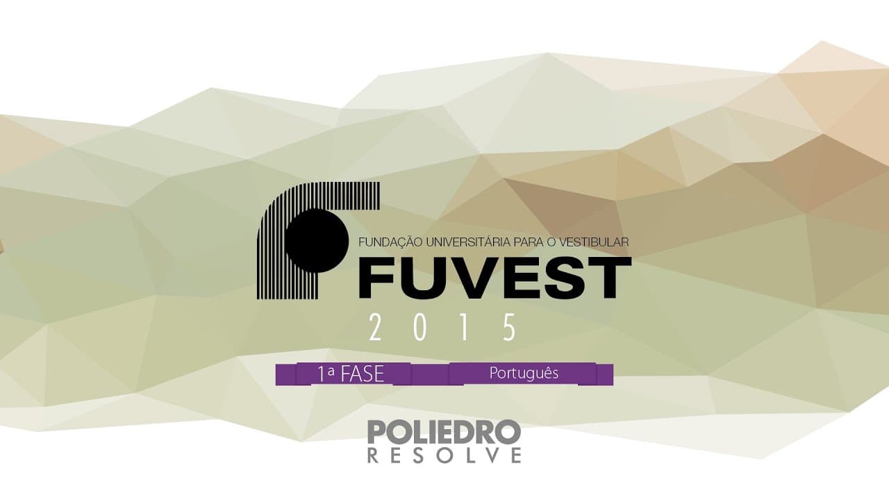 Thumbnail: Fuvest - 1ª Fase - Português