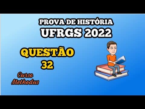 Thumbnail da aula: 32 de 2022 da prova de história da UFRGS - Graças ao cinema e à literatura o período medieval