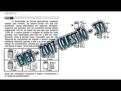 Thumbnail da aula: ENEM - 2007 (QUESTÃO - 37)