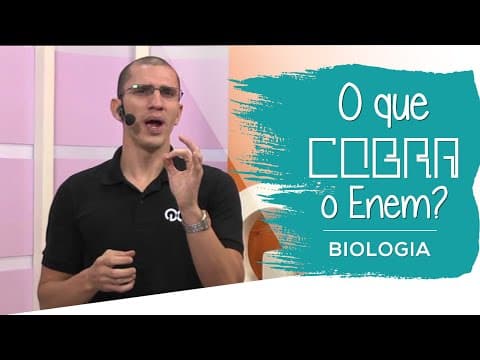 Thumbnail da aula: Biologia - O que  o Enem cobra?