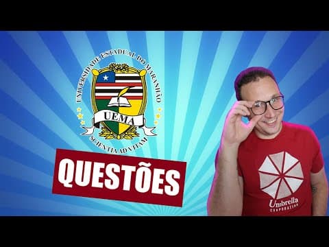 Thumbnail da aula: RESPONDENDO HUMANAS E ENTENDENDO A 1ª FASE DA UEMA