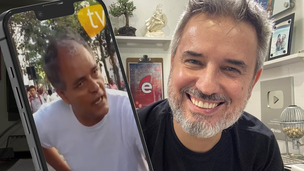 Thumbnail: [REACT] EXPLICANDO O MACETE: raiz quadrada de cabeça? 🤔 [Horizontal]