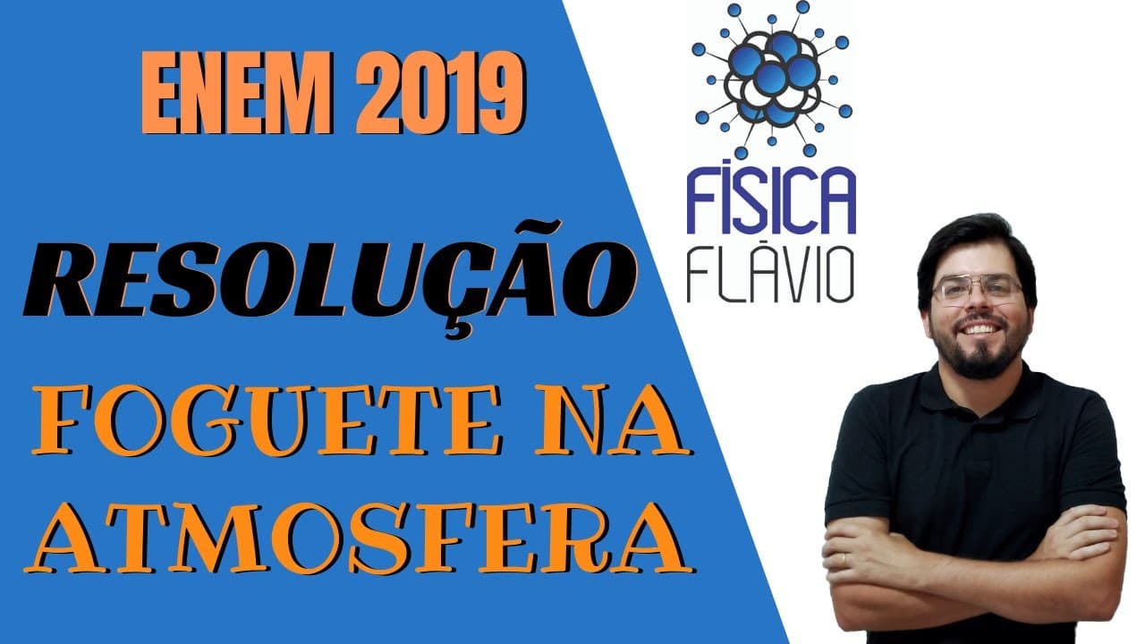 Thumbnail: Questão de Física ENEM 2019 - Foguete Soviético na atmosfera