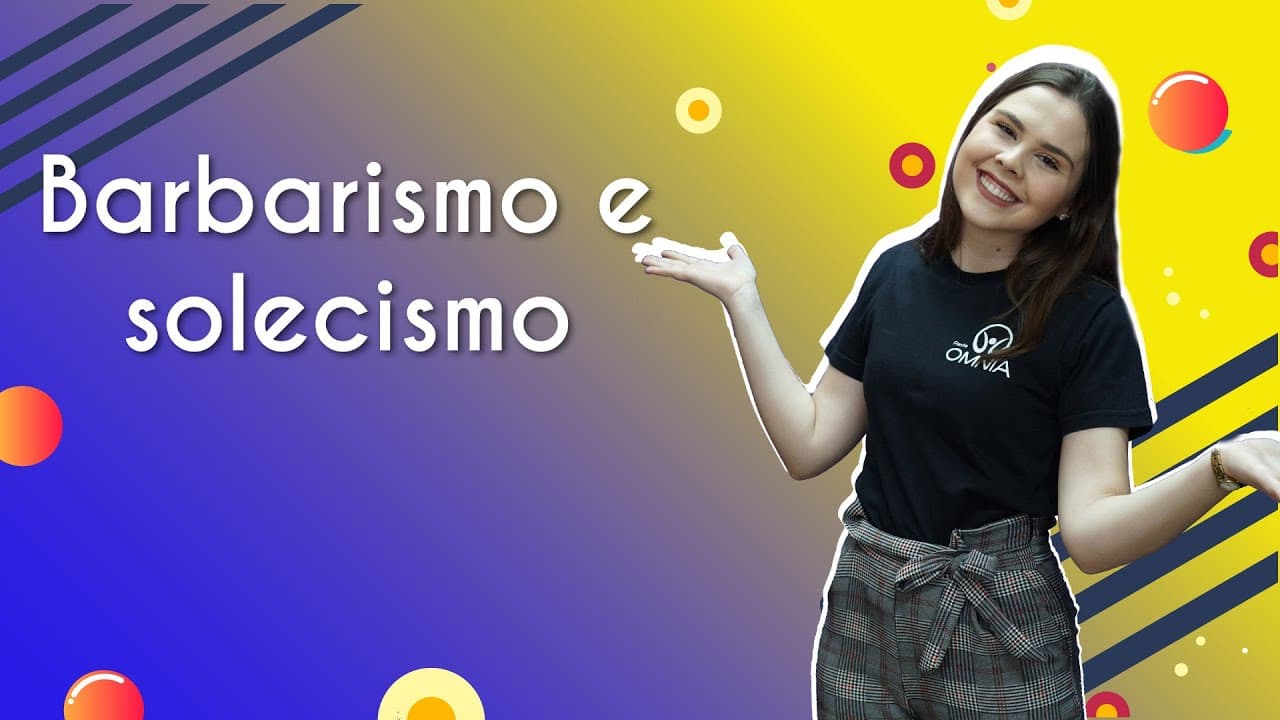 Thumbnail: Vícios de linguagem: barbarismo e solecismo - Brasil Escola
